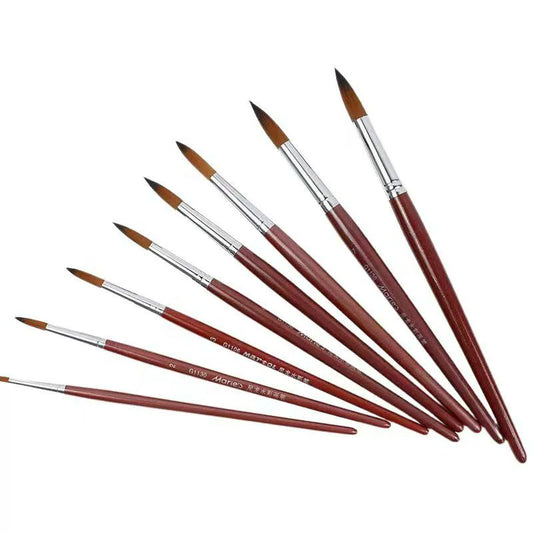 Marley Watercolor Brush - Nylon Round Pointed