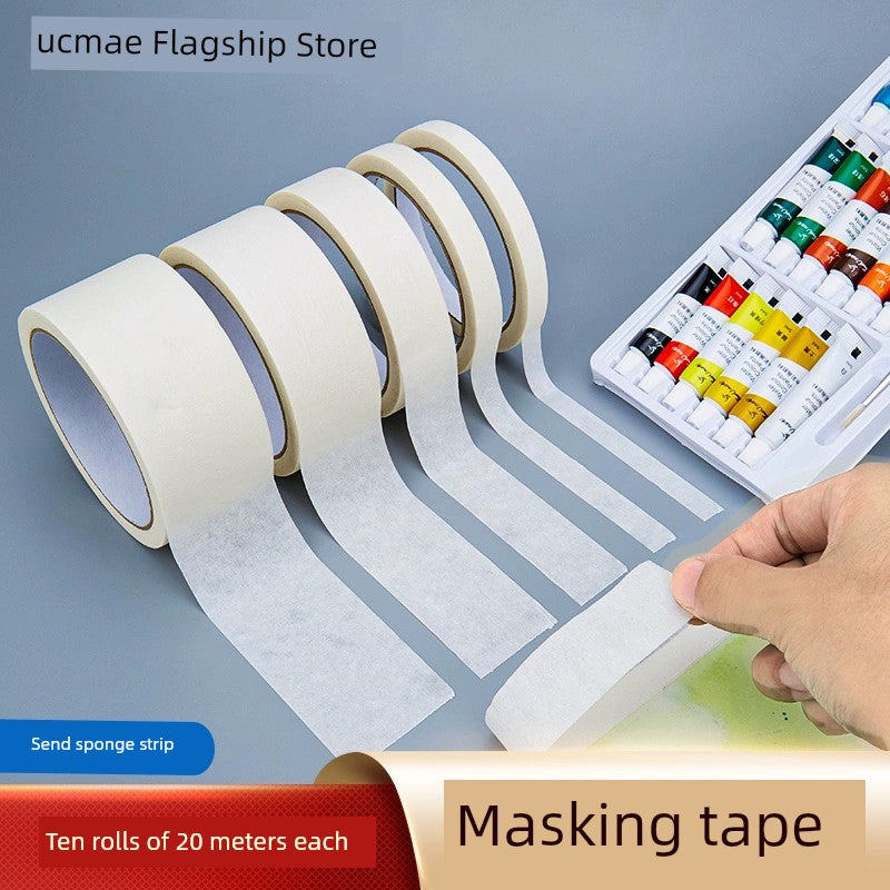 White Paper Masking Tape