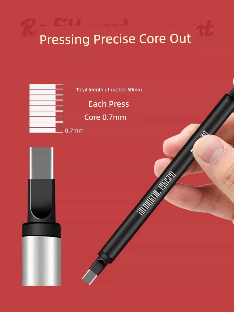 Square Head round Head Ultra-Fine Pen Type Detail Eraser Pen